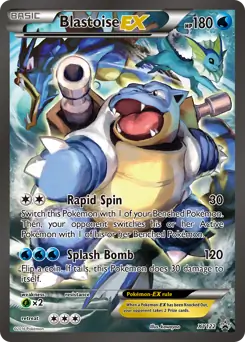 Blastoise EX XY122 Normal