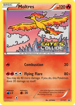 Moltres Prerelease XY127 Normal