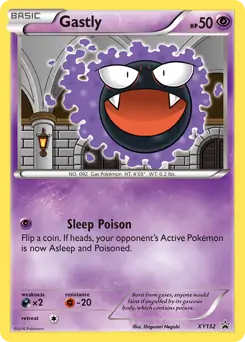 Gastly XY132 Normal