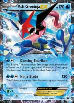 Ash-Greninja EX XY133 Normal