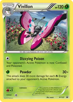 Vivillon XY137 Normal