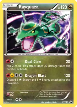 Rayquaza XY141 Normal