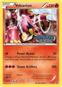Volcanion Prerelease XY145 Normal