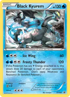 Black Kyurem XY160 Normal