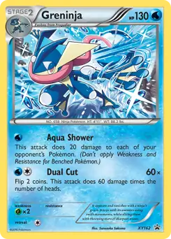 Greninja XY162 Normal