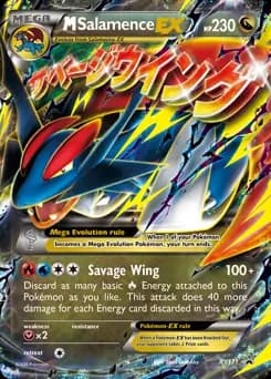 M Salamence EX XY171 Normal