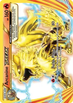 Arcanine BREAK XY180 Normal