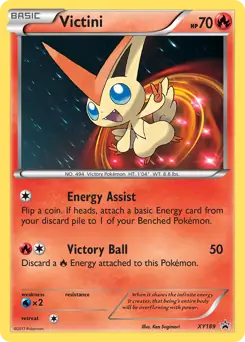 Victini XY189 Normal