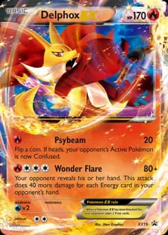 Delphox EX XY19 Normal