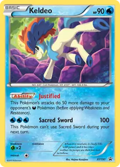 Keldeo XY191 Normal