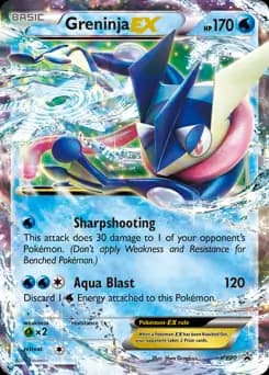 Greninja EX XY20 Normal