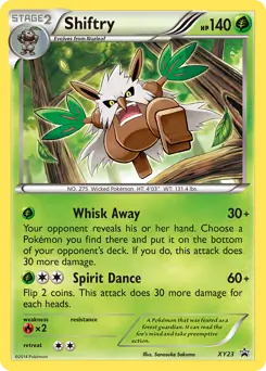 Shiftry XY23 Normal