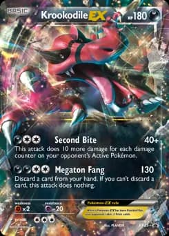 Krookodile EX XY25 Normal