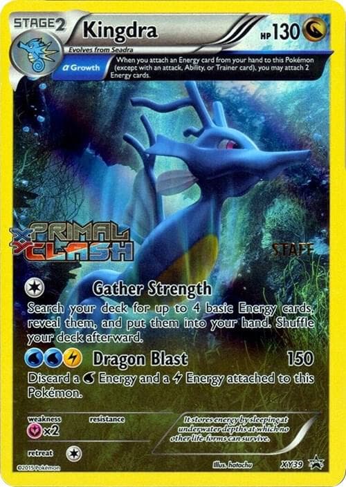 Kingdra Prerelease Staff XY39
