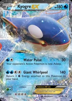 Kyogre EX XY41