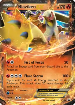 Blaziken EX XY54 Normal