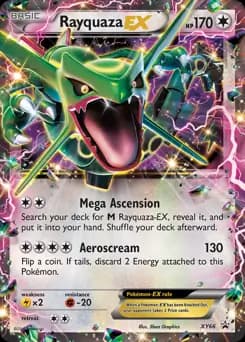 Rayquaza EX XY66 Normal