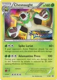 Chesnaught Prerelease Staff XY68 Normal