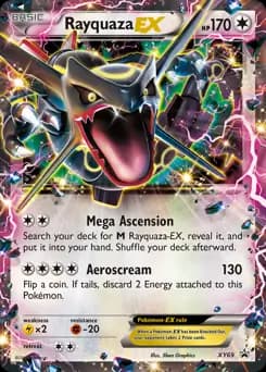 Rayquaza EX XY69 Normal