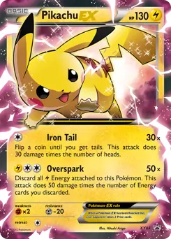 Pikachu EX XY84 Normal