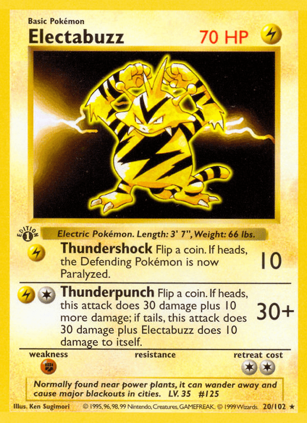 Electabuzz 20/102