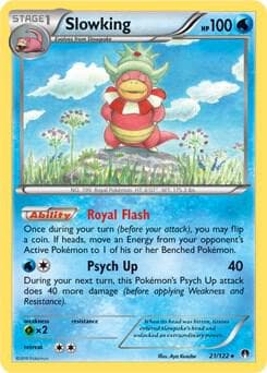 Slowking Cosmos Holo 21