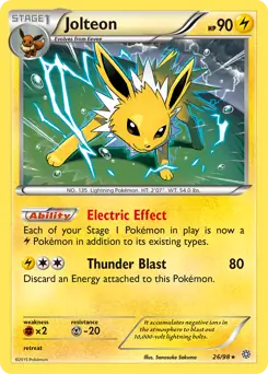 Jolteon Holo 26