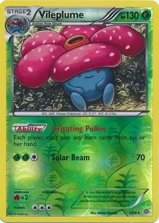 Vileplume Reverse Holo 3