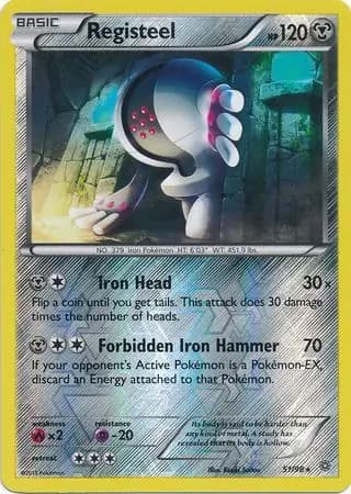 Registeel Reverse Holo 51