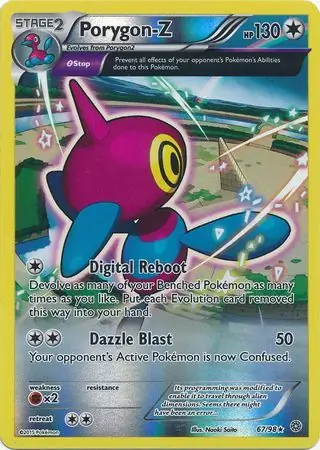 Porygon-Z Reverse Holo 67