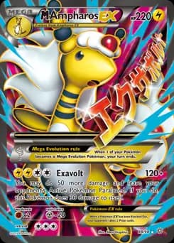 Full Art M Ampharos EX 88