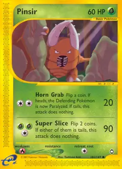 Pinsir 101 Normal