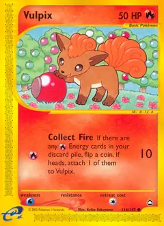 Vulpix 116 Normal