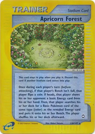 Apricorn Forest Reverse Holo 118 Normal