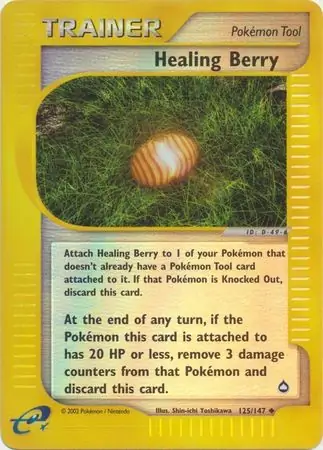 Healing Berry Reverse Holo 125 Normal