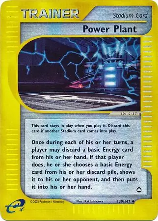 Power Plant Reverse Holo 139 Normal