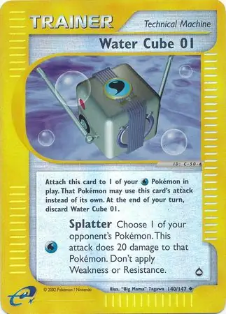 Water Cube 01 Reverse Holo 140 Normal