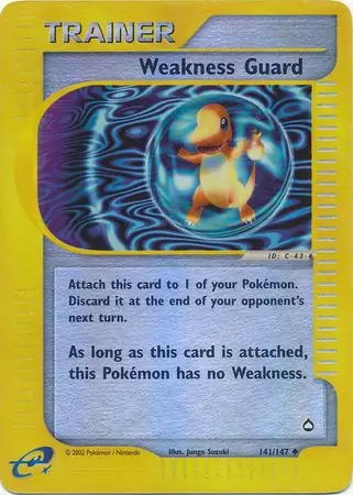 Weakness Guard Reverse Holo 141 Normal