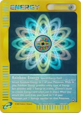 Rainbow Energy Reverse Holo 144 Normal