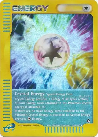 Crystal Energy Reverse Holo 146 Normal