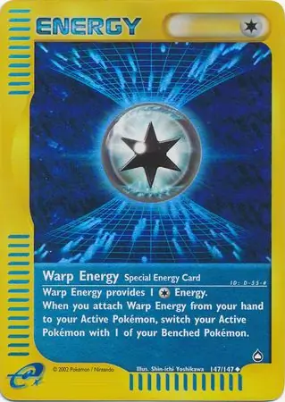 Warp Energy Reverse Holo 147 Normal