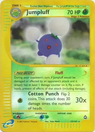 Jumpluff Reverse Holo 17 Normal