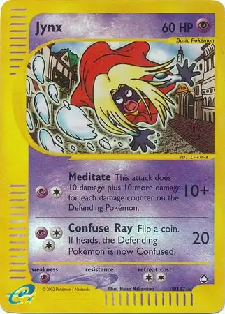 Jynx Reverse Holo 18 Normal
