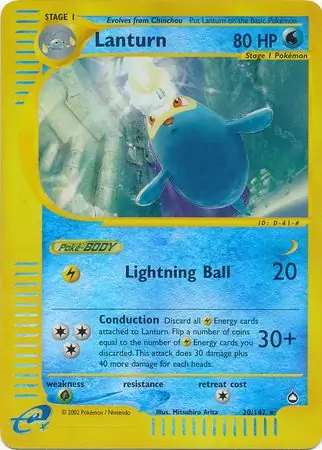 Lanturn Reverse Holo 20 Normal