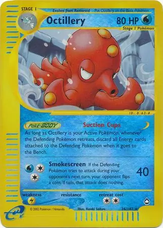 Octillery Reverse Holo 26 Normal