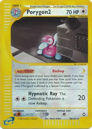 Porygon2 Reverse Holo 28 Normal
