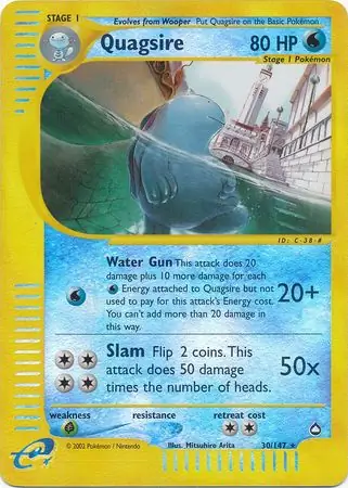 Quagsire Reverse Holo 30 Normal