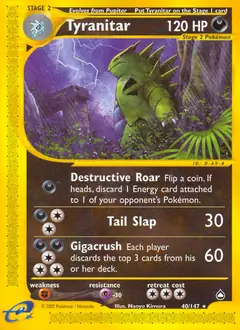 Tyranitar 40 Normal