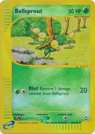 Bellsprout Reverse Holo 45 Normal