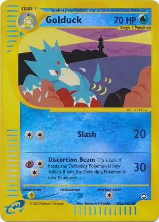 Golduck Reverse Holo 50a Normal